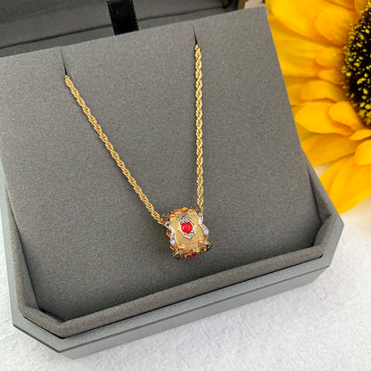 [LUXORA] B.C.L “Little Waist” Enamel  NECKLACE（Various colors