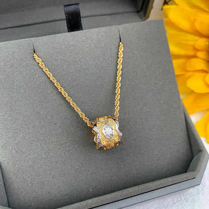 [LUXORA] B.C.L “Little Waist” Enamel  NECKLACE（Various colors