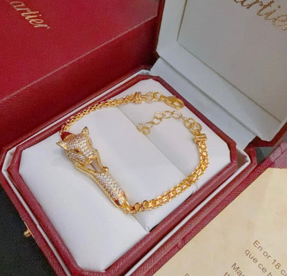 [LUXORA Jewelry] PANTHERE  BRACELET DIAMONDS