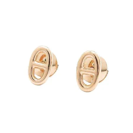 [LUXORA]CHAINE SMALL EARRINGS GOLD AND SILVER