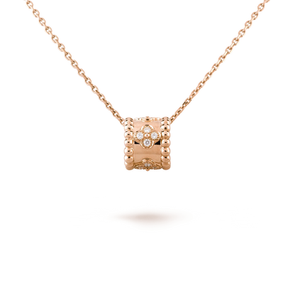 [LUXORA]PERLEE PEDANT NECKLACE GOLD / ROSE GOLD