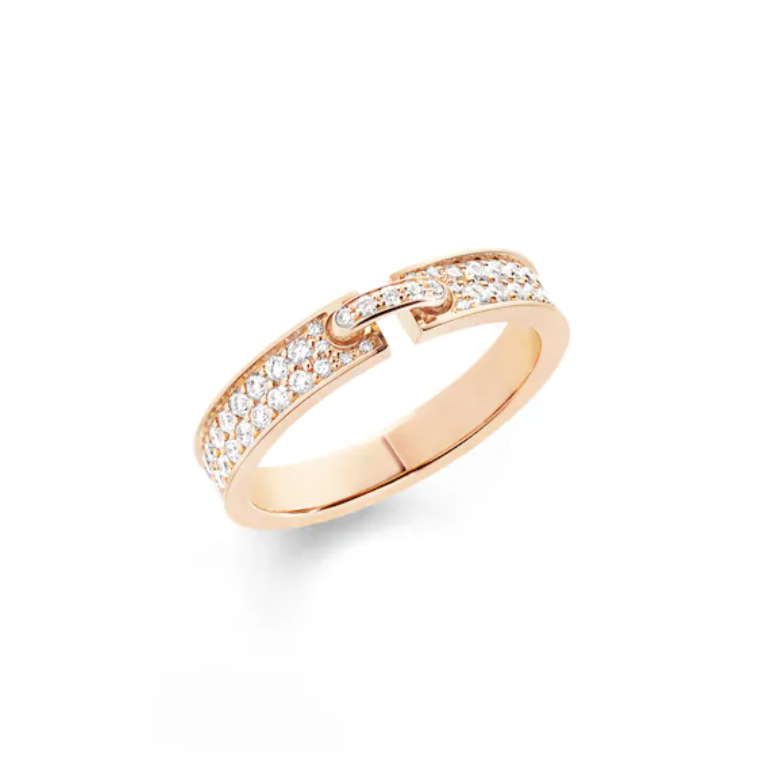 [LUXORA]ALLIANCE LIENS VIDENCE PAVED DIAMOND 4MM RING