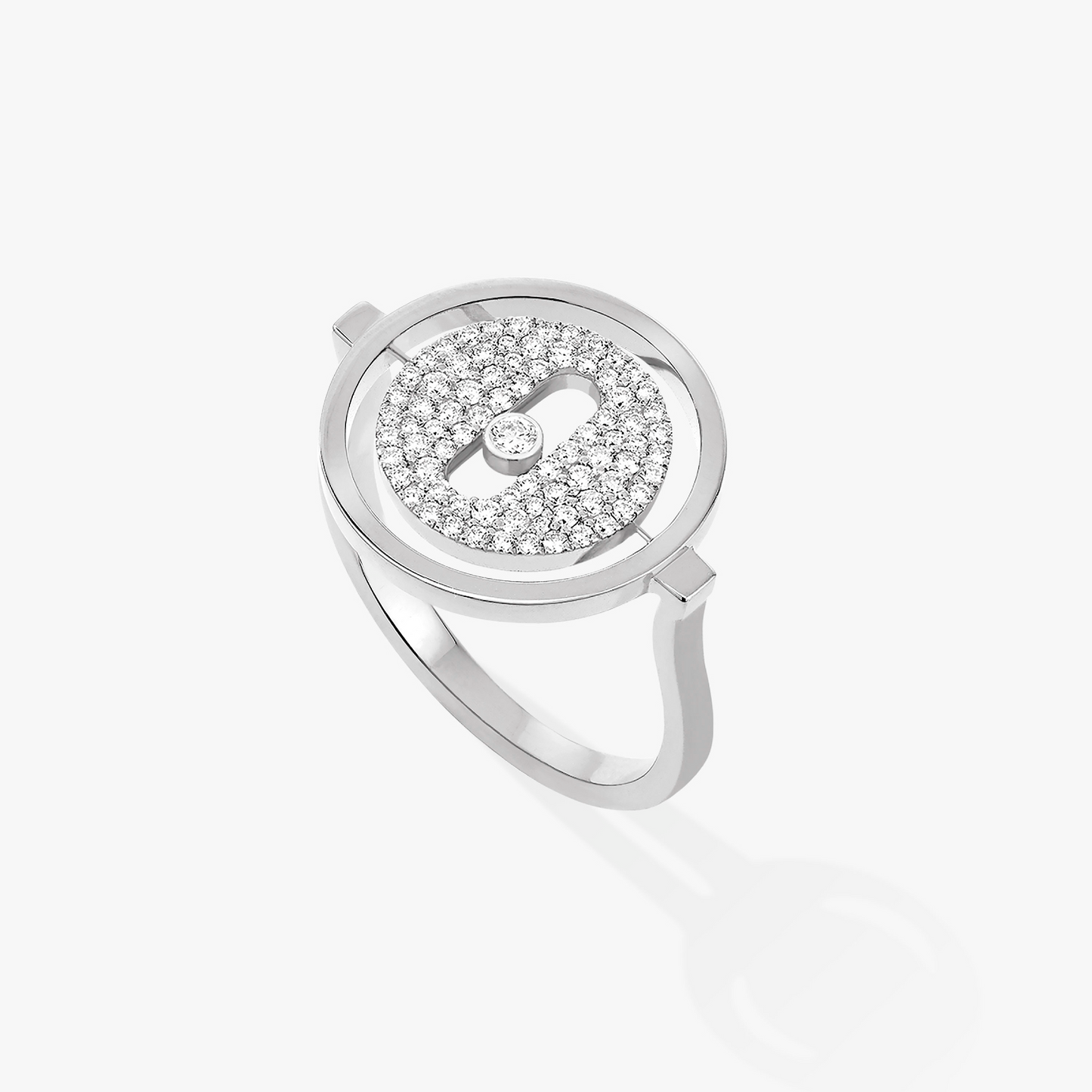 [LUXORA]Demo MOVE PAVED SILVER DIAMOND RING