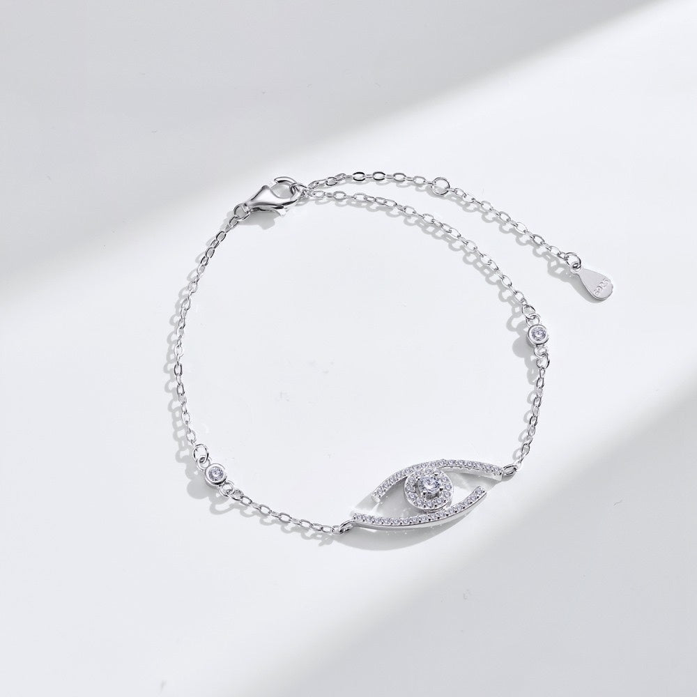 [LUXORA]Demo Eye Pave-Set Diamond Bracelet