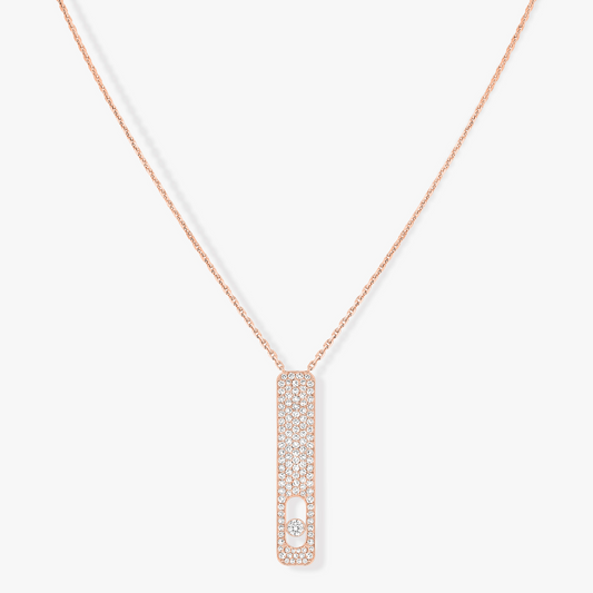 [LUXORA]MY FIRST DIAMOND PAVED NECKLACE
