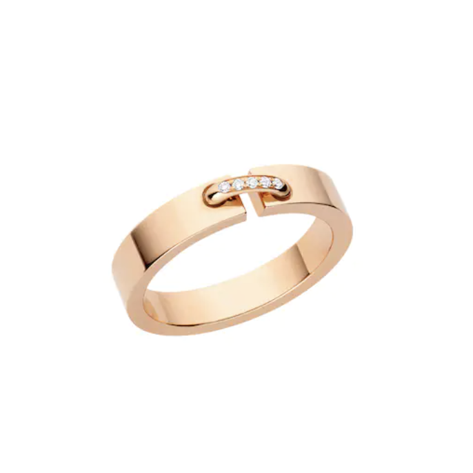 [LUXORA]ALLIANCE LIENS VIDENCE DIAMOND 4MM RING