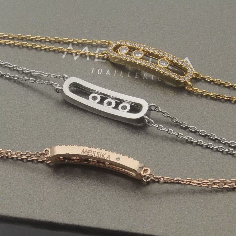 [LUXORA] Move Classique pavé bracelet