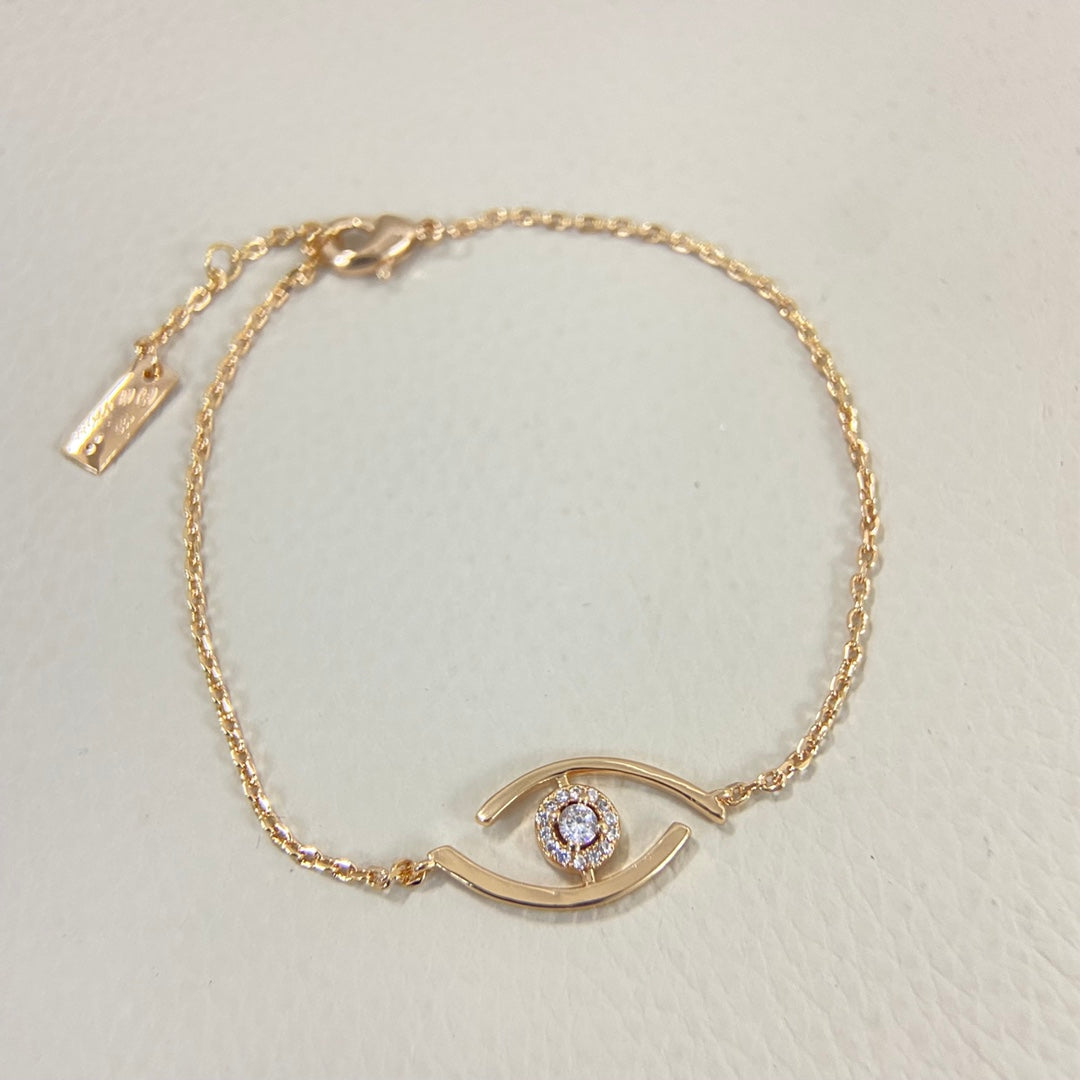 [LUXORA]Demo Eye Pave-Set Diamond Bracelet