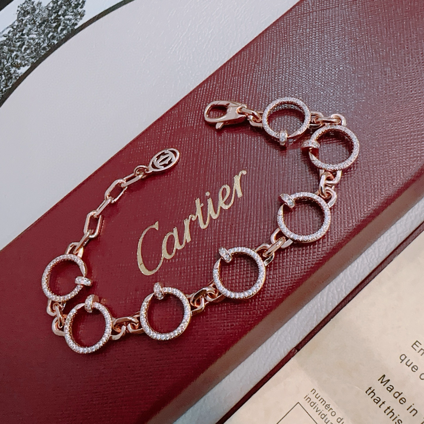 [LUXORA Jewelry] LOVE&JUSTE BRACELET DIAMONDS