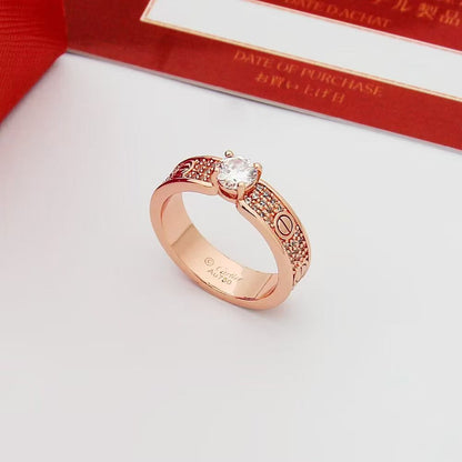 [LUXORA]Starry Sky Diamond Ring