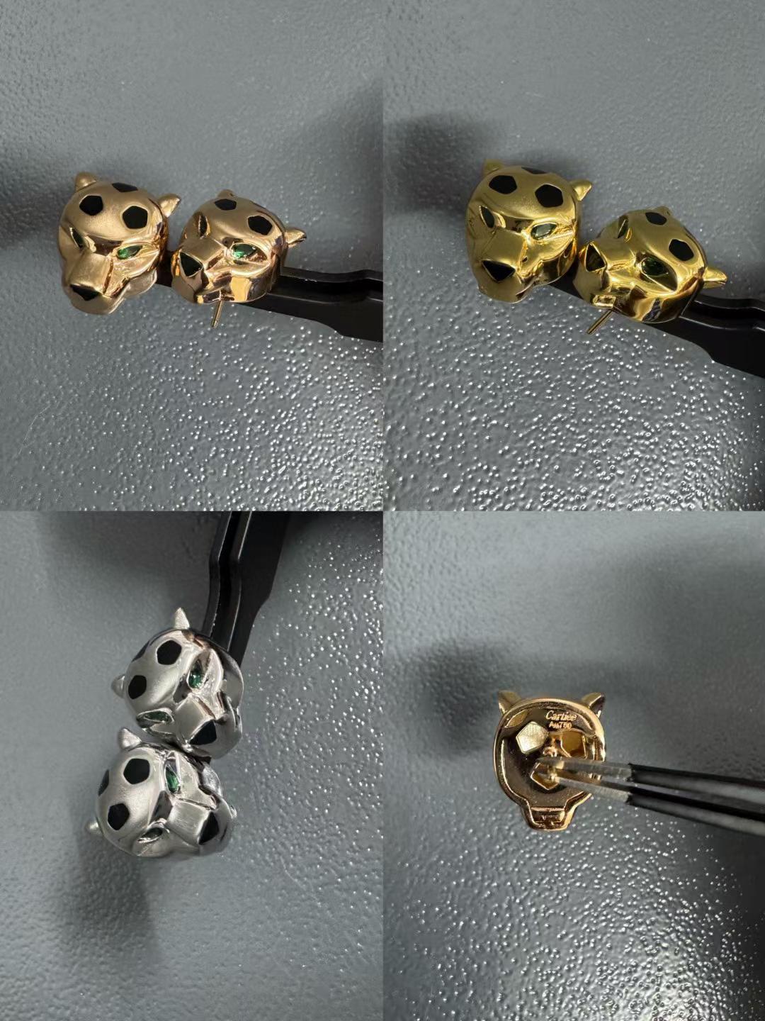 [LUXORA]CHRRTAH-PRINT STUD EARRINGS, THREE COLORS