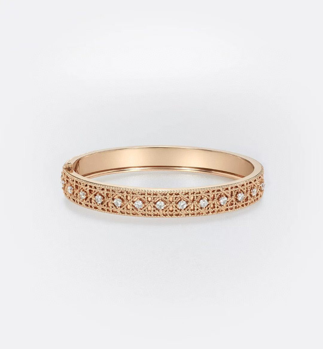 [LUXORA]2026 WOVEN-PATTERN BRACELET SET WITH FULL DIAMOND INLAY THREE-COLORS