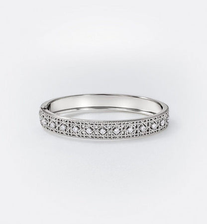 [LUXORA]2026 WOVEN-PATTERN BRACELET SET WITH FULL DIAMOND INLAY THREE-COLORS
