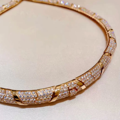[LUXORA]HAUTE COUTURE GOLD SERPENTI NECKLACE