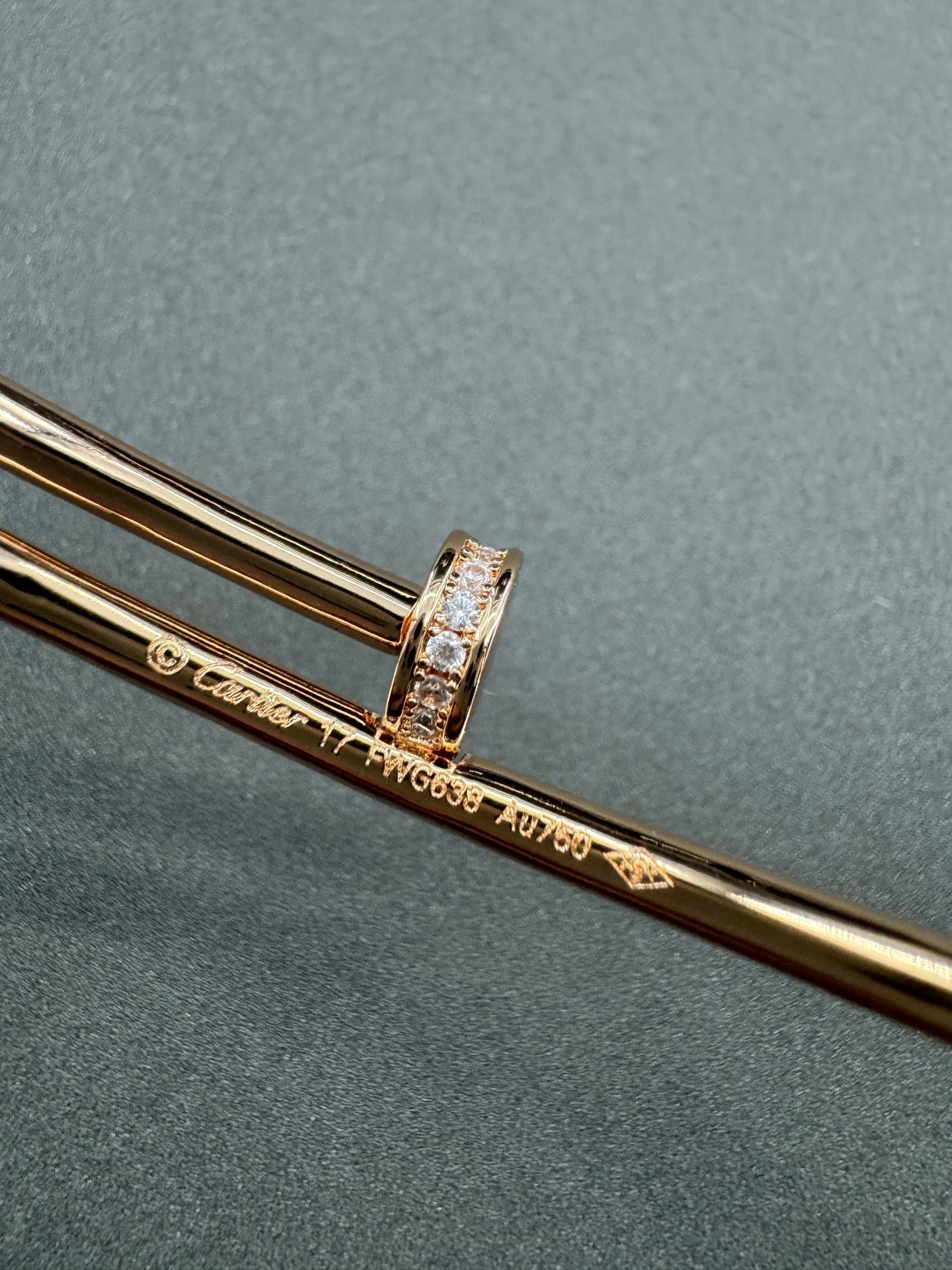[LUXORA]JUSTE BRACELET 2.5MM  DIAMONDS2