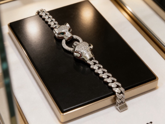 [LUXORA] DOUBLE PANTHER BRACELET