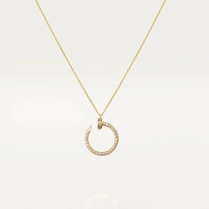 [LUXORA]JUSTE NECKLACE GOLD DIAMONDS
