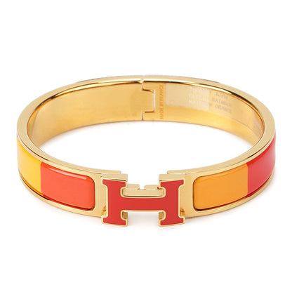 [LUXORA]H BRACELET ORANGE RAINBOW CERAMIC