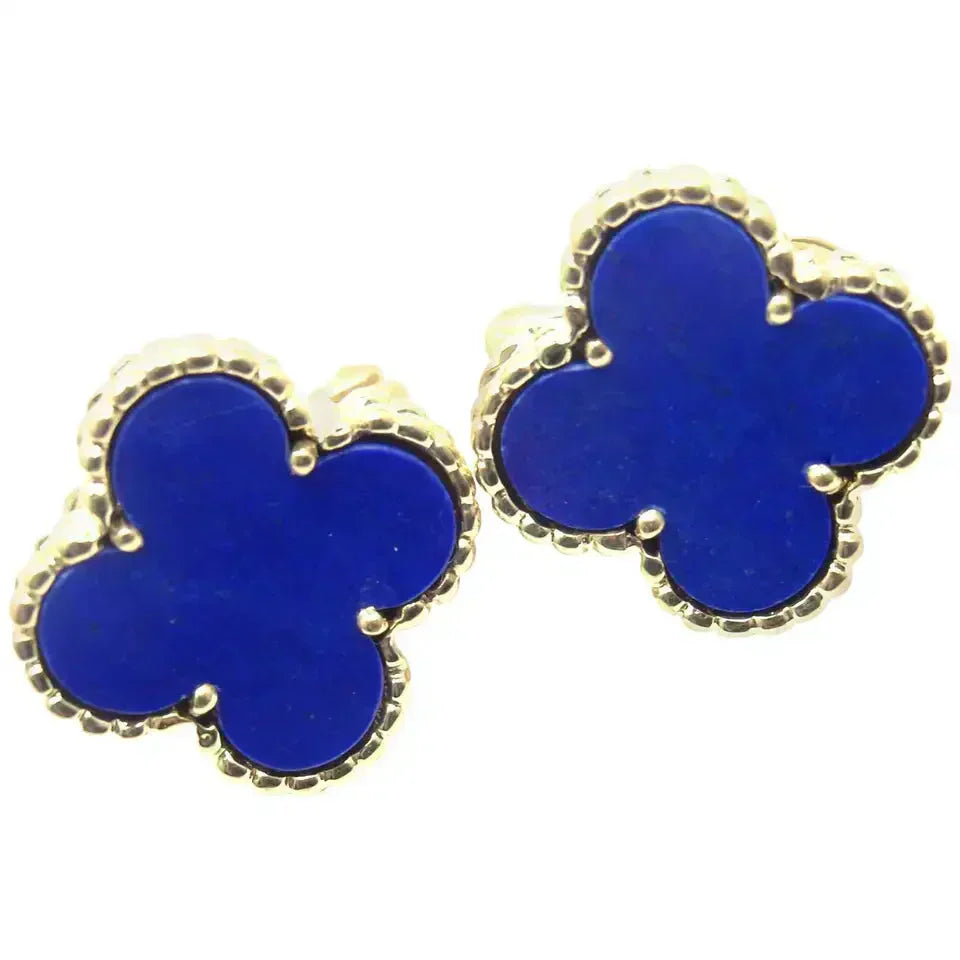 [LUXORA]CLOVER MINI 9.5MM TURQUOISE EARRINGS