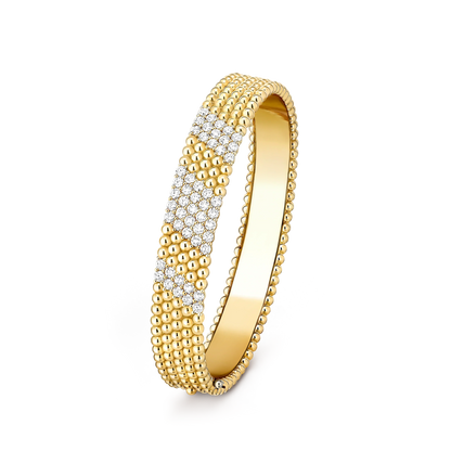 [LUXORA]  FIVE-ROW DIAMOND BRACELET