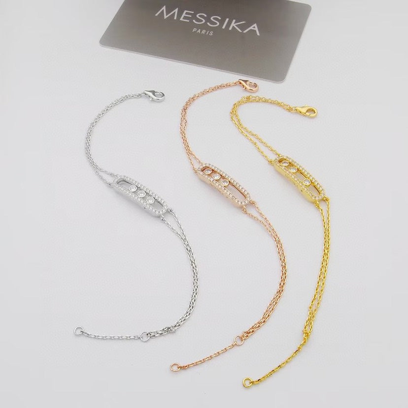 [LUXORA] Move Classique pavé bracelet
