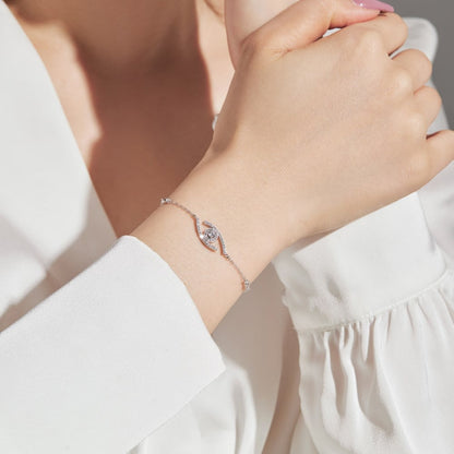 [LUXORA]Demo Eye Pave-Set Diamond Bracelet