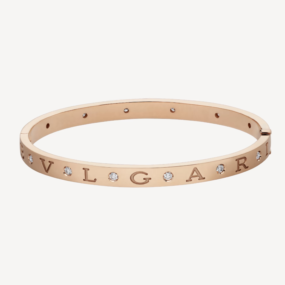 [LUXORA]ZERO 1 PINK GOLD 12 DIAMONDS BRACELET