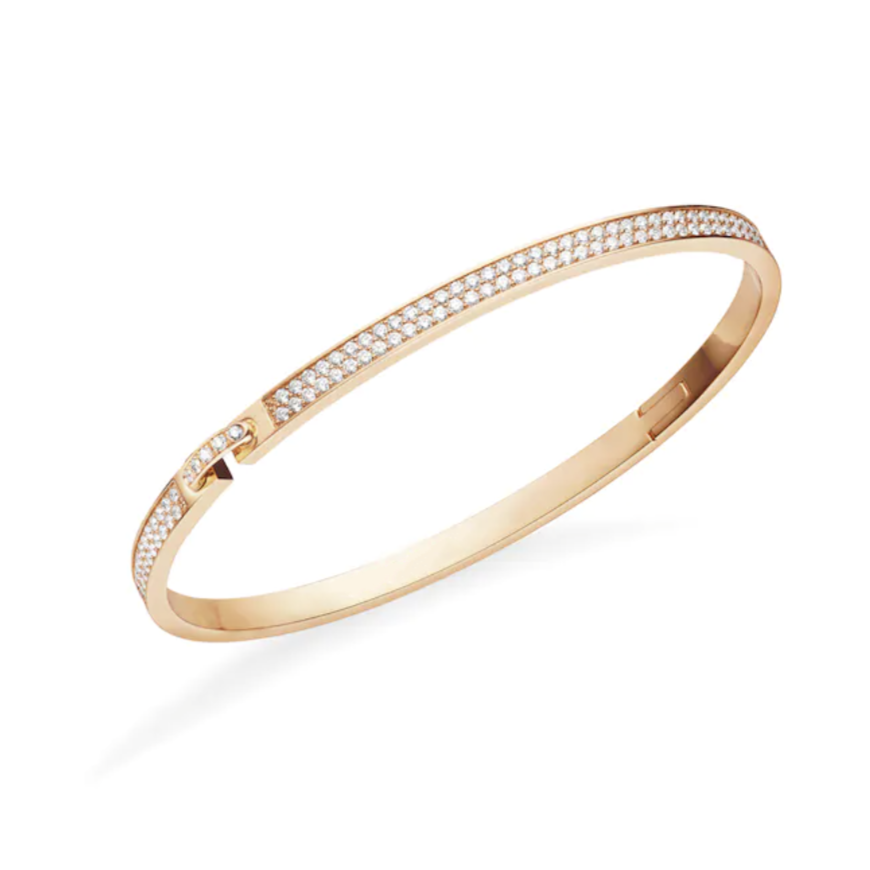 [LUXORA]LIENS VIDENCE DIAMOND PAVED BRACELET