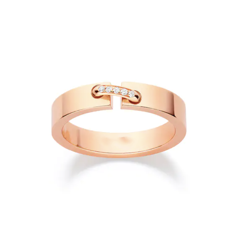 [LUXORA]ALLIANCE LIENS VIDENCE DIAMOND 4MM RING