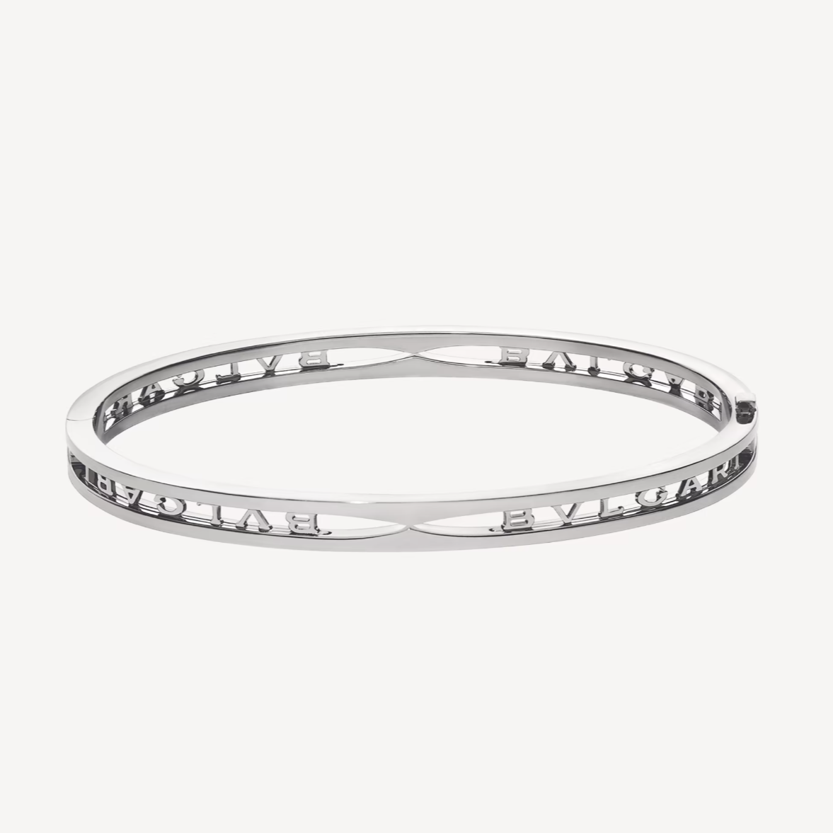 [LUXORA]ZERO 1 SPIRAL LOGO SILVER BRACELET