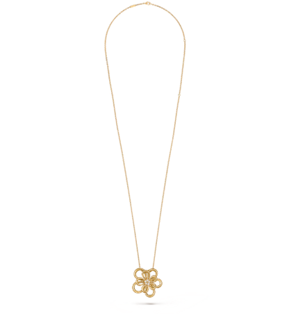 [LUXORA]Flowerlace Brooch Pendant