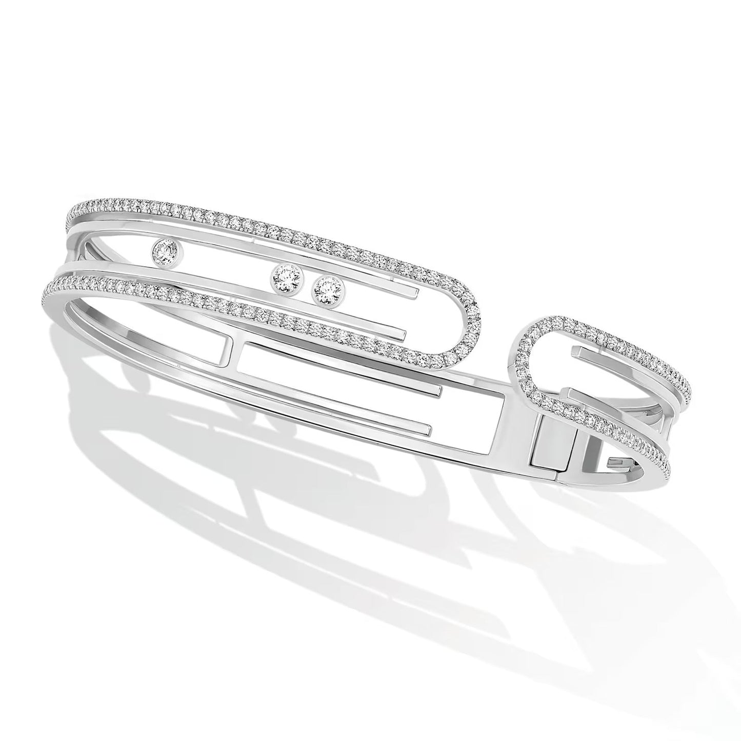 [LUXORA]MOVE 10TH PAVED DIAMOND BRACELET