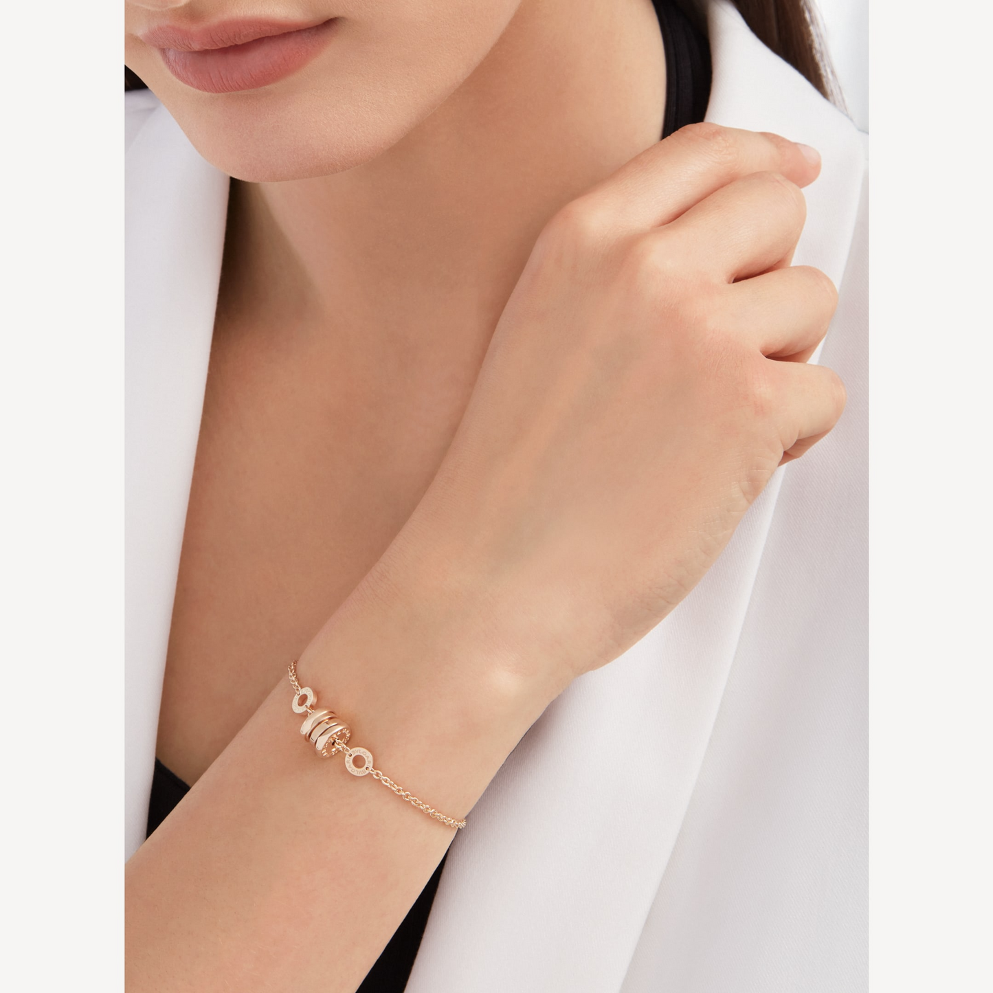 [LUXORA]ZERO 1 SOFT PINK GOLD BRACELET