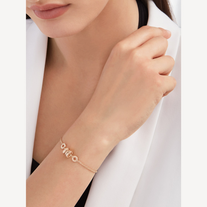 [LUXORA]ZERO 1 SOFT PINK GOLD BRACELET
