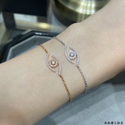 [LUXORA]Demo Eye Pave-Set Diamond Bracelet