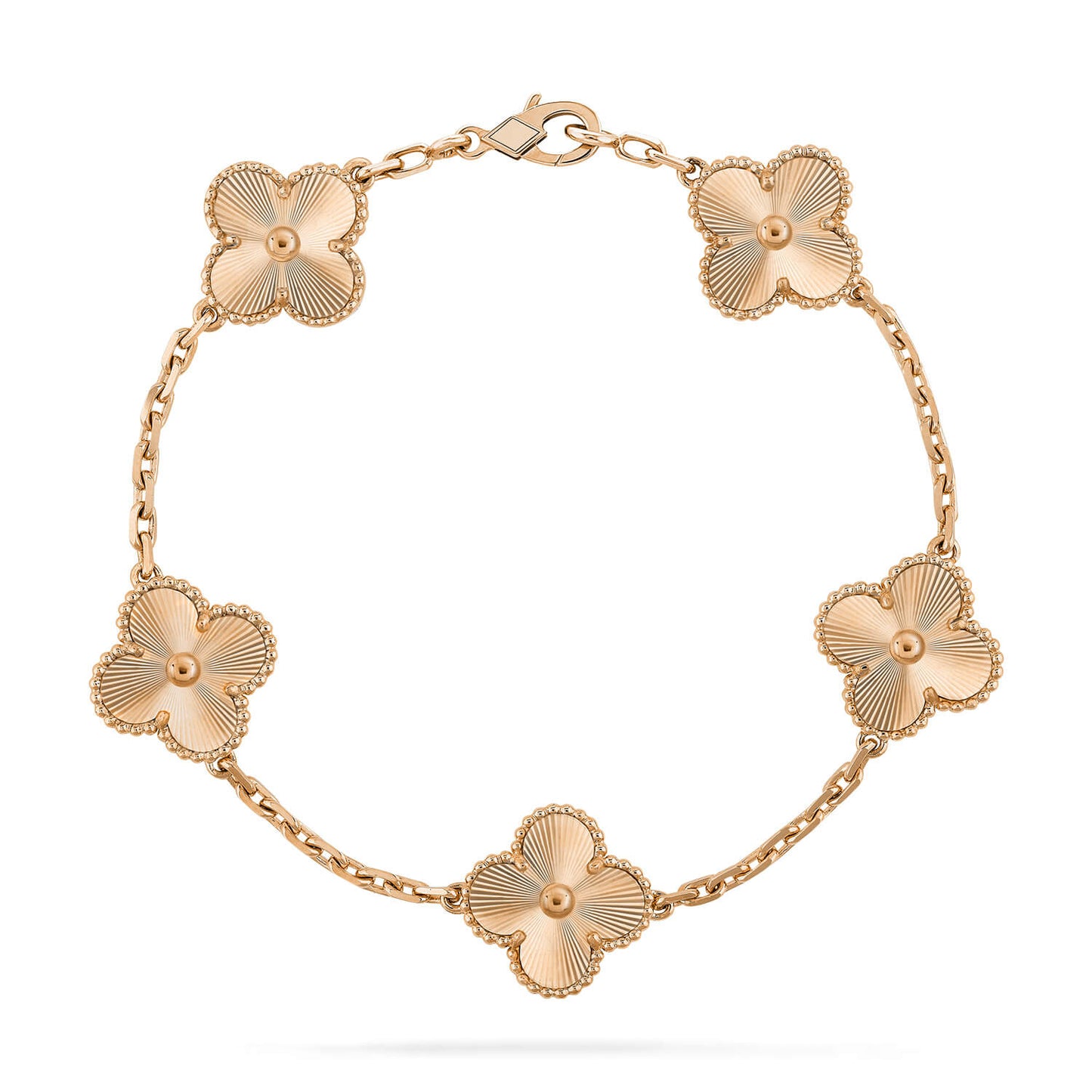 [LUXORA] CLOVER 5 MOTIF LASER BRACELET COLLECTION