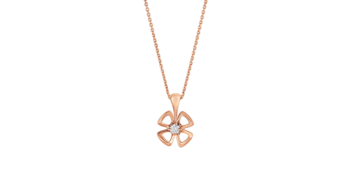 [LUXORA]FIOREVER NECKLACE DIAMOND CENTER
