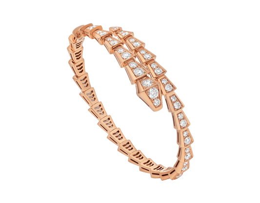 [LUXORA]SERPENTI BRACELET 6.8MM PINK GOLD DIAMOND