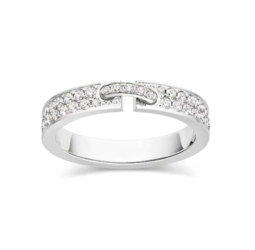 [LUXORA]ALLIANCE LIENS VIDENCE PAVED DIAMOND 4MM RING