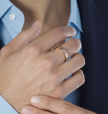[LUXORA]ALLIANCE LIENS VIDENCE 4MM RING