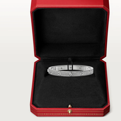 [LUXORA]LOVE BRACELET 6.1MM DIAMOND-PAVED 10 BIG DIAMONDS