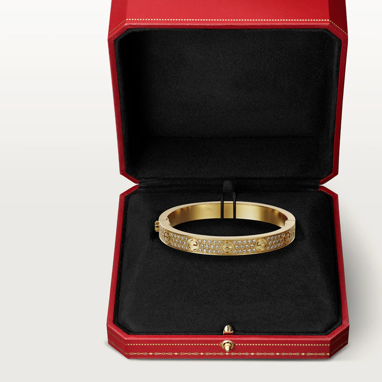 [LUXORA]LOVE BRACELET 6.1MM DIAMOND-PAVED