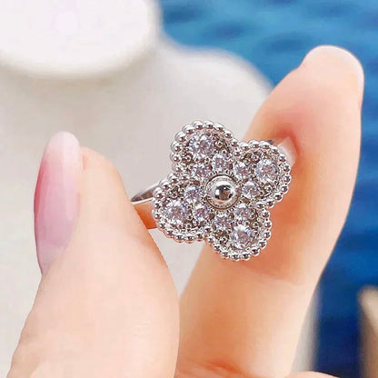 [LUXORA]CLOVER DIAMOND RING