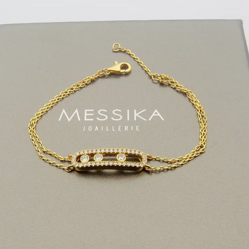 [LUXORA] Move Classique pavé bracelet