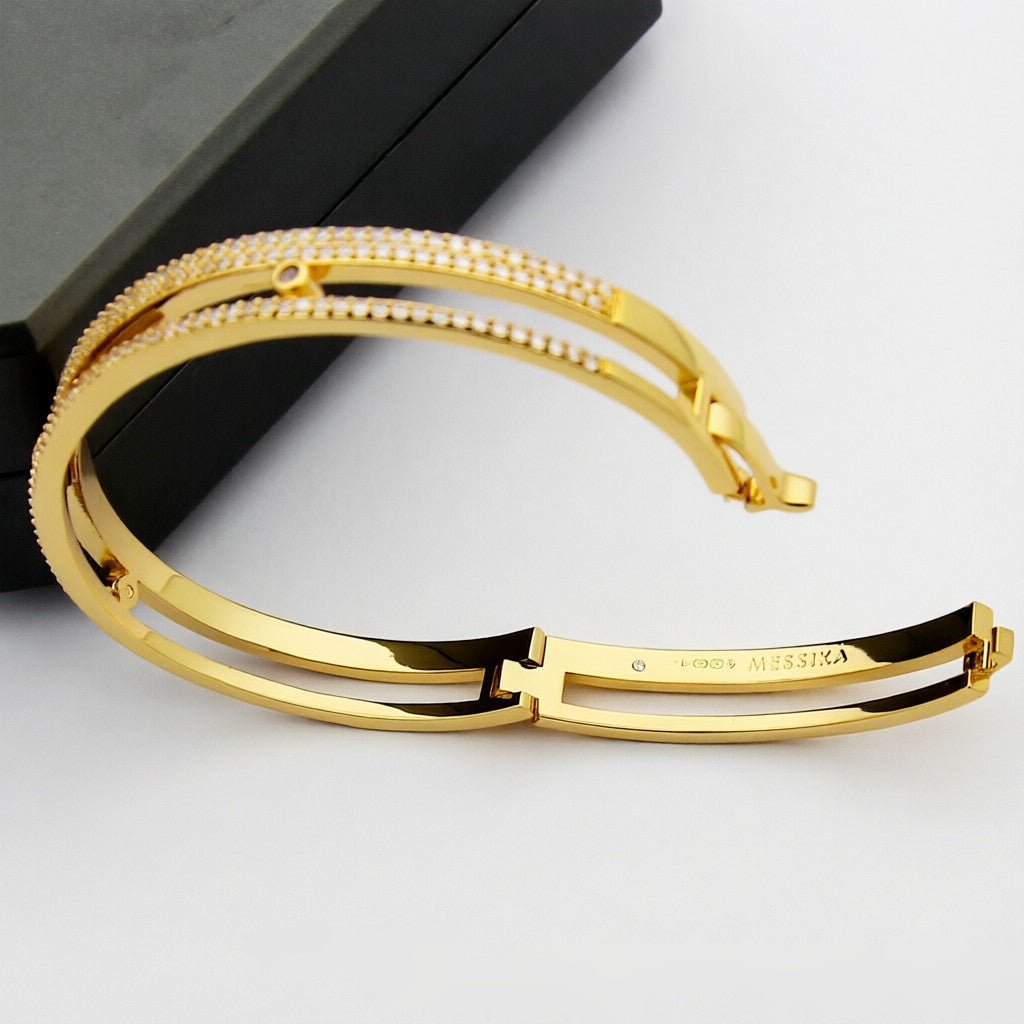 [LUXORA]Move Romane pavé bangle