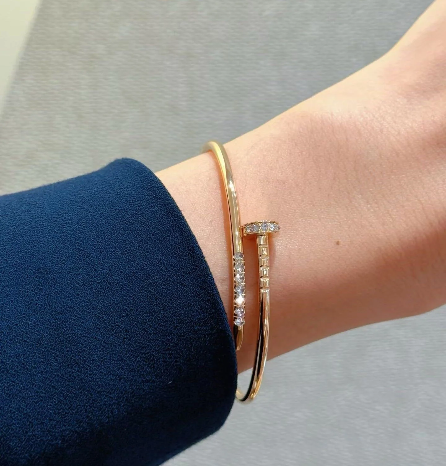 [LUXORA]JUSTE BRACELET 2.5MM DIAMONDS NEW