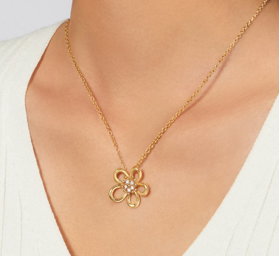 [LUXORA]Flowerlace NECKLACE