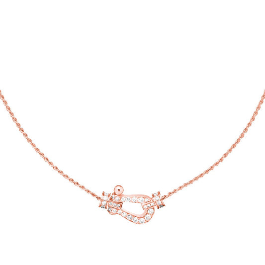[LUXORA]FORCE 10 PINK GOLD DIAMOND NECKLACE