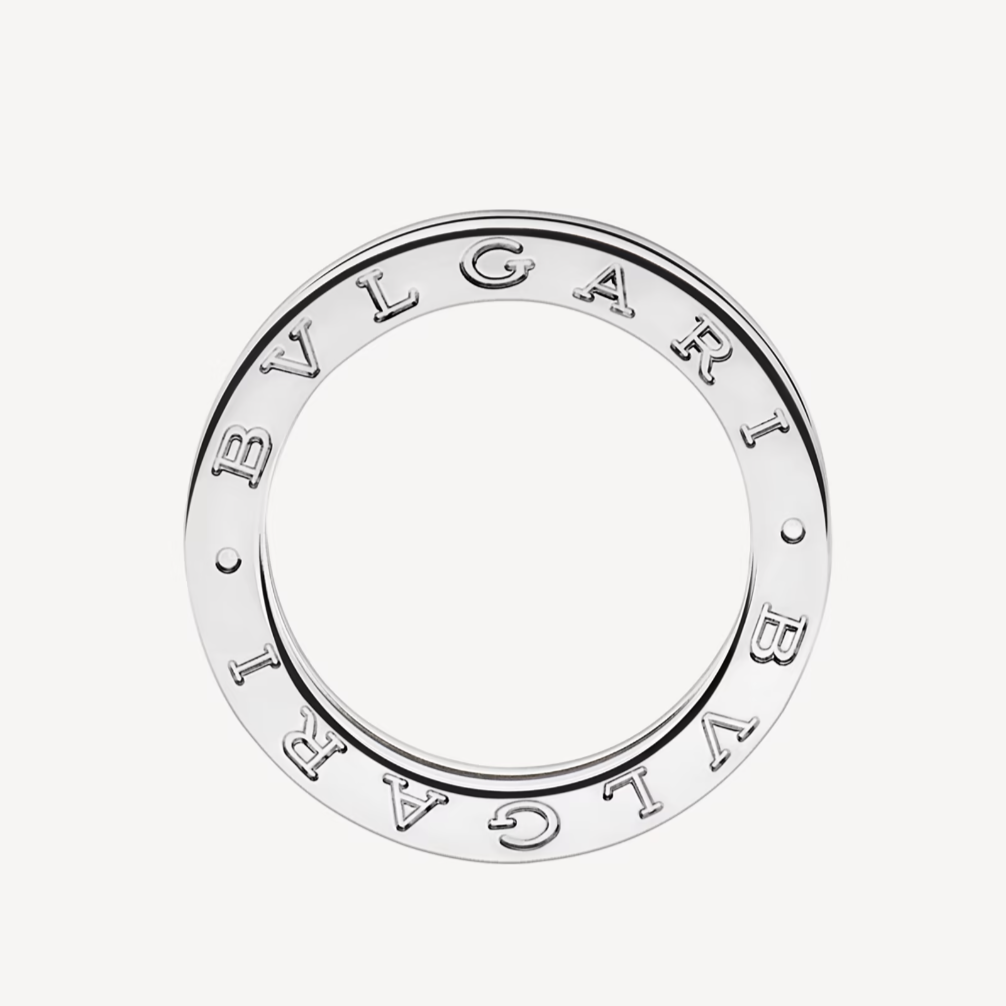 [LUXORA]ZERO 1 ONE-BAND PAVED DIAMONDS ON THE SPIRAL RING