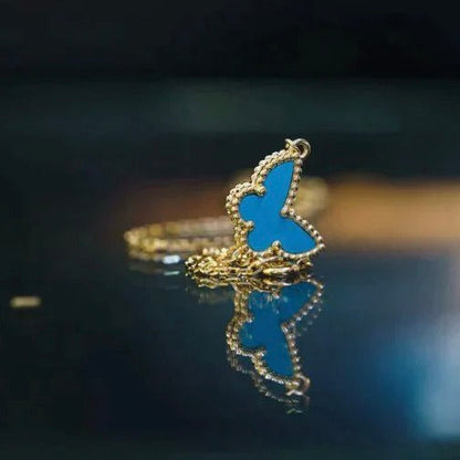 [LUXORA]BUTTERFLY TURQUOISE BUTTERFLY BRACELET